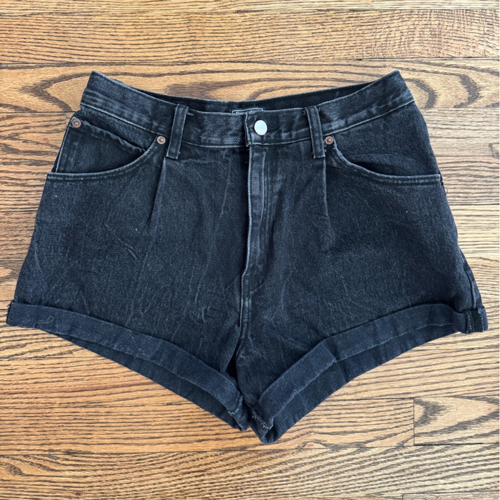 Abercrombie & Fitch Black Jean Shorts